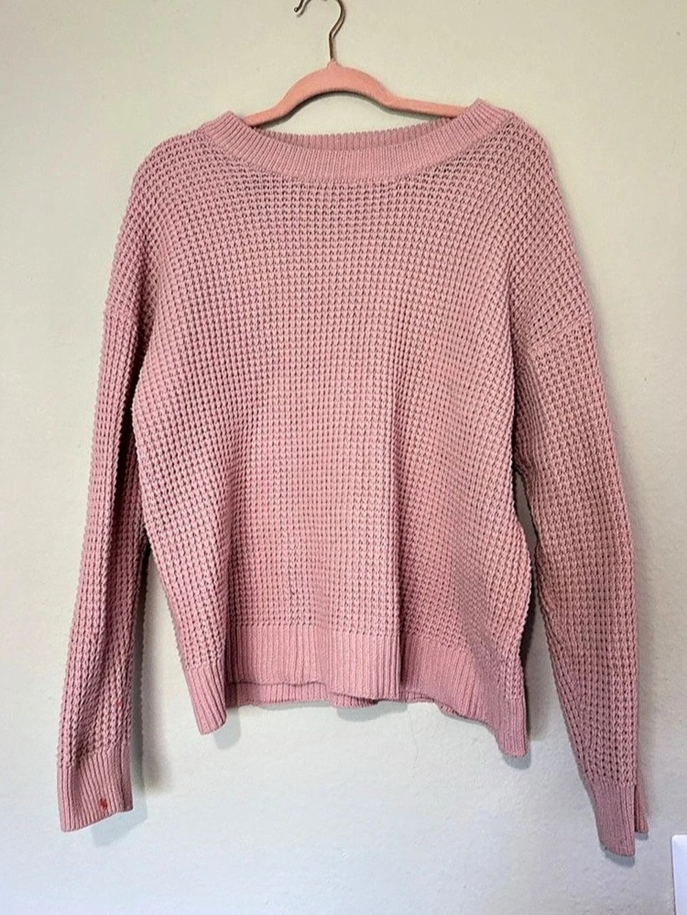 Pink Knit Sweater Like New